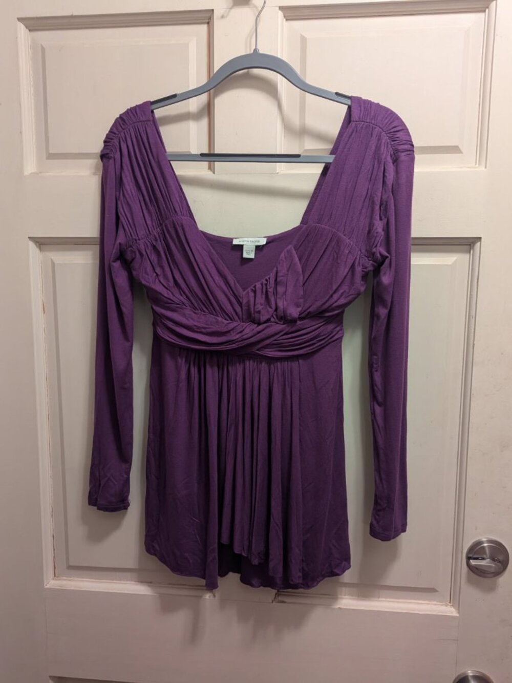 Top Boston Proper size medium Purple